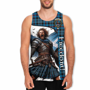 MacCorquodale (McCorquodale) Crest Tartan Men's Tank Top Inspired by the Freedom of Scottish Warrior Men - Tartan Vibes Clothing