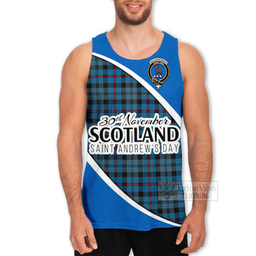 MacCorquodale (McCorquodale) Family Crest Tartan Men's Tank Top Celebrate Saint Andrew's Day in Style Men - Tartan Vibes Clothing