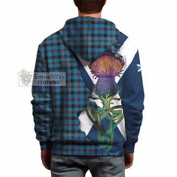 MacCorquodale (McCorquodale) Tartan Family Crest Hoodie Scottish Thistle Celtic Inspired - Tartan Vibes Clothing