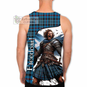 MacCorquodale (McCorquodale) Crest Tartan Men's Tank Top Inspired by the Freedom of Scottish Warrior - Tartan Vibes Clothing