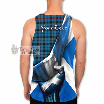 MacCorquodale (McCorquodale) Tartan Men's Tank Top with Family Crest Scotland Patriotic Style - Tartan Vibes Clothing