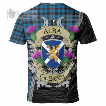 MacCorquodale (McCorquodale) Tartan Family Crest T-Shirt Lion Rampant Royal Thistle Shield Celtic Inspired - Tartan Vibes Clothing