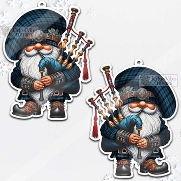 MacCorquodale (McCorquodale) Tartan Bagpiper Gnome Christmas Ornament - Tartan Vibes Clothing