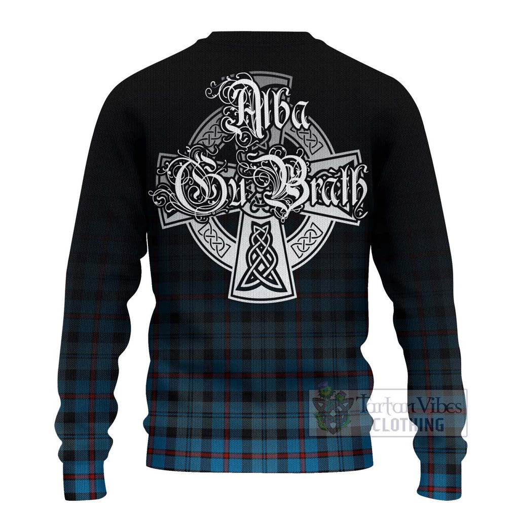 MacCorquodale (McCorquodale) Tartan Ugly Sweater Featuring Alba Gu Brath Family Crest Celtic Inspired - Tartan Vibes Clothing
