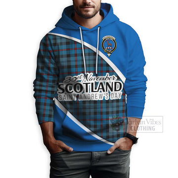 MacCorquodale (McCorquodale) Family Crest Tartan Hoodie Celebrate Saint Andrew's Day in Style - Tartan Vibes Clothing