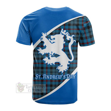 MacCorquodale (McCorquodale) Family Crest Tartan Cotton T-shirt Celebrate Saint Andrew's Day in Style Men's Shirt - Tartan Vibes Clothing