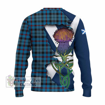 MacCorquodale (McCorquodale) Tartan Family Crest Knitted Sweater Scottish Thistle Celtic Inspired - Tartan Vibes Clothing