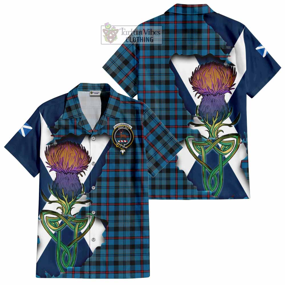 MacCorquodale (McCorquodale) Tartan Family Crest Hawaiian Shirt Scottish Thistle Celtic Inspired - Tartan Vibes Clothing