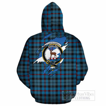 MacCorquodale (McCorquodale) Clan Crest In Me Tartan Cotton Hoodie Scotland Flag Style