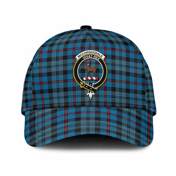 MacCorquodale (McCorquodale) Tartan Classic Cap with Family Crest