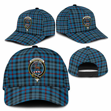 MacCorquodale (McCorquodale) Tartan Classic Cap with Family Crest