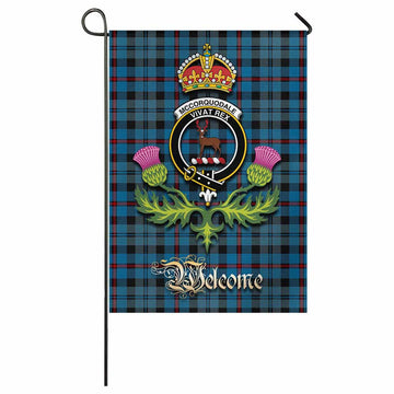 MacCorquodale (McCorquodale) Tartan Family Crest Garden Flag Royal Thistle Welcome Style - Tartan Vibes Clothing