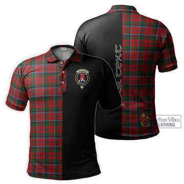 MacCracken (McCracken) Tartan Polo Shirt with Family Crest and Half Of Me Style Kid - Tartan Vibes Clothing