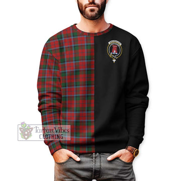 MacCracken (McCracken) Tartan Sweatshirt with Family Crest and Half Of Me Style Unisex - Tartan Vibes Clothing