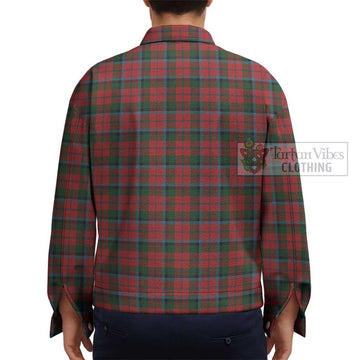MacCracken (McCracken) Tartan Unisex Lapel Cotton Jacket - Tartan Vibes Clothing