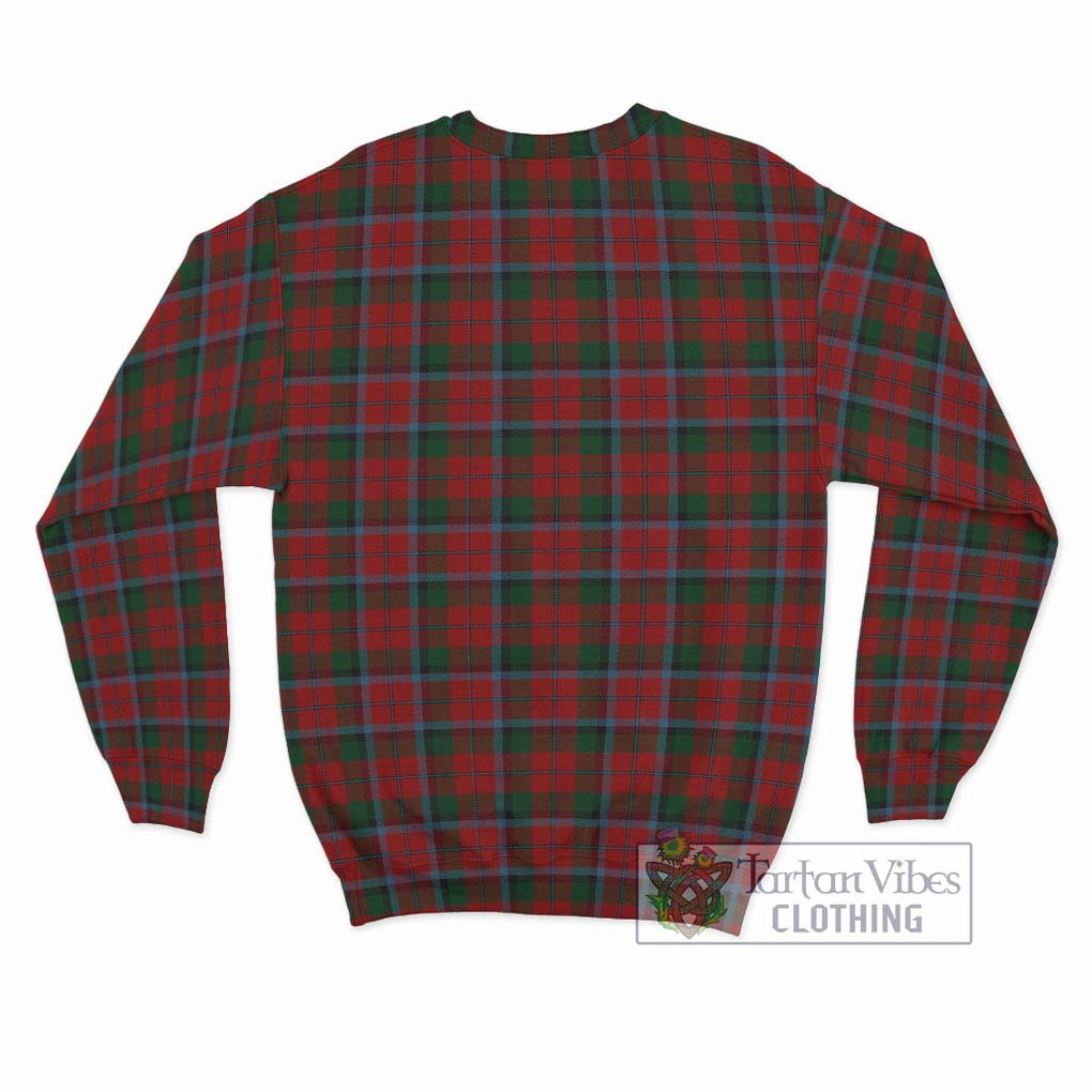 MacCracken (McCracken) Tartan Sweatshirt with Family Crest DNA In Me Style - Tartan Vibes Clothing