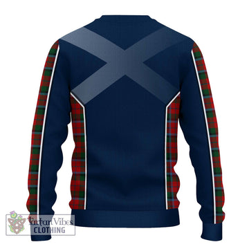 MacCracken (McCracken) Tartan Ugly Sweater with Family Crest and Lion Rampant Vibes Sport Style - Tartan Vibes Clothing