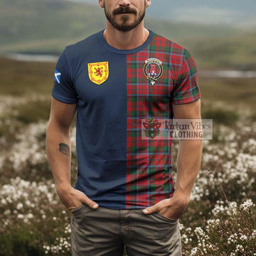 MacCracken (McCracken) Tartan T-Shirt Alba with Scottish Lion Royal Arm Half Style - Tartan Vibes Clothing