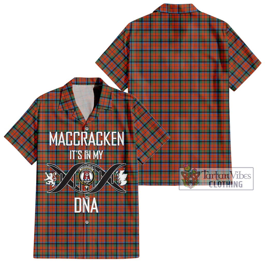 MacCracken Ancient Tartan Hawaiian Shirt with Family Crest DNA In Me Style Kid - Tartan Vibes Clothing
