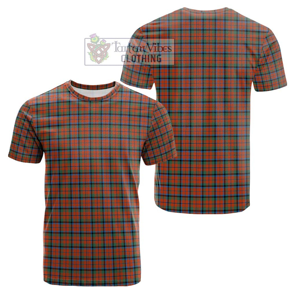 MacCracken Ancient Tartan Cotton T-Shirt - Tartan Vibes Clothing