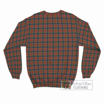 MacCracken Ancient Tartan Sweatshirt with Family Crest DNA In Me Style - Tartan Vibes Clothing