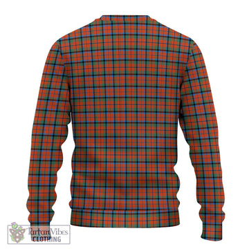 MacCracken Ancient Tartan Ugly Sweater with Family Crest DNA In Me Style - Tartan Vibes Clothing