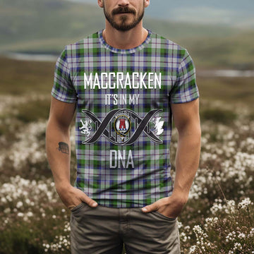 MacCracken Dress Tartan T-Shirt with Family Crest DNA In Me Style Kid's Shirt - Tartan Vibes Clothing