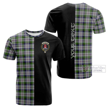 MacCracken Dress Tartan Cotton T-shirt with Family Crest and Half Of Me Style Kid's Shirt - Tartan Vibes Clothing