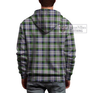 MacCracken Dress Tartan Hoodie with Family Crest DNA In Me Style - Tartan Vibes Clothing