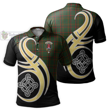 MacCracken Hunting Tartan Polo Shirt with Family Crest and Celtic Symbol Style Kid - Tartan Vibes Clothing