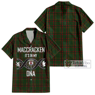 MacCracken Hunting Tartan Hawaiian Shirt with Family Crest DNA In Me Style Kid - Tartan Vibes Clothing