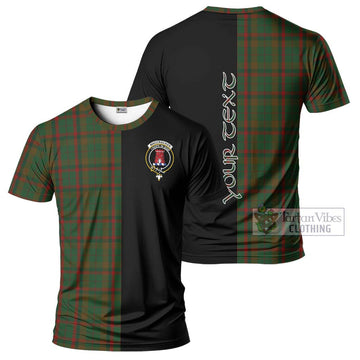 MacCracken Hunting Tartan T-Shirt with Family Crest and Half Of Me Style Kid's Shirt - Tartan Vibes Clothing