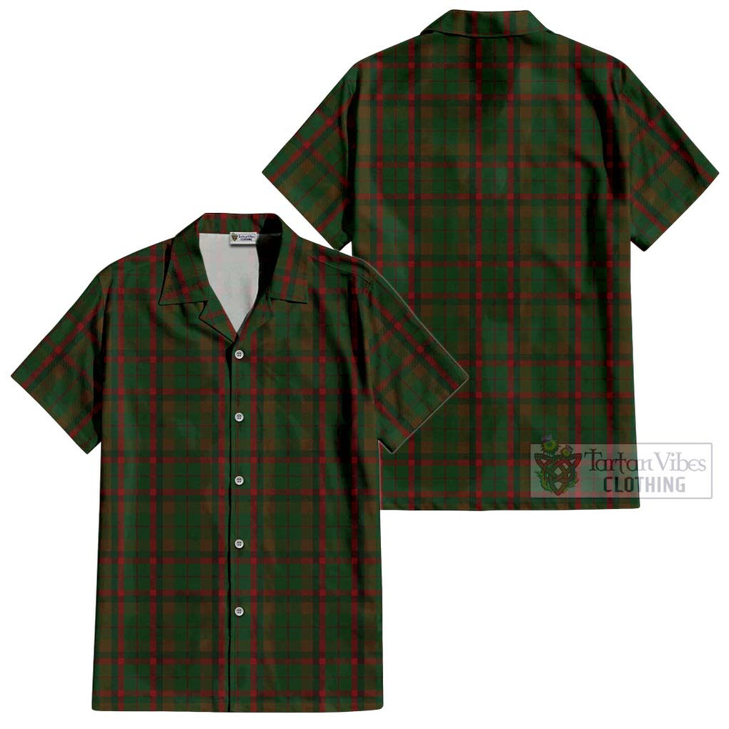 MacCracken Hunting Tartan Cotton Hawaiian Shirt - Tartan Vibes Clothing