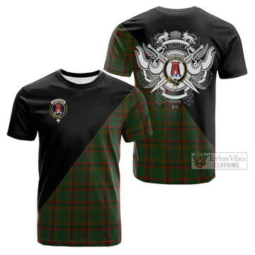 MacCracken Hunting Tartan Cotton T-shirt with Family Crest and Military Logo Style Kid's Shirt - Tartan Vibes Clothing