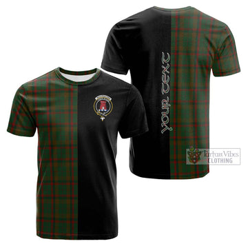 MacCracken Hunting Tartan Cotton T-shirt with Family Crest and Half Of Me Style Kid's Shirt - Tartan Vibes Clothing