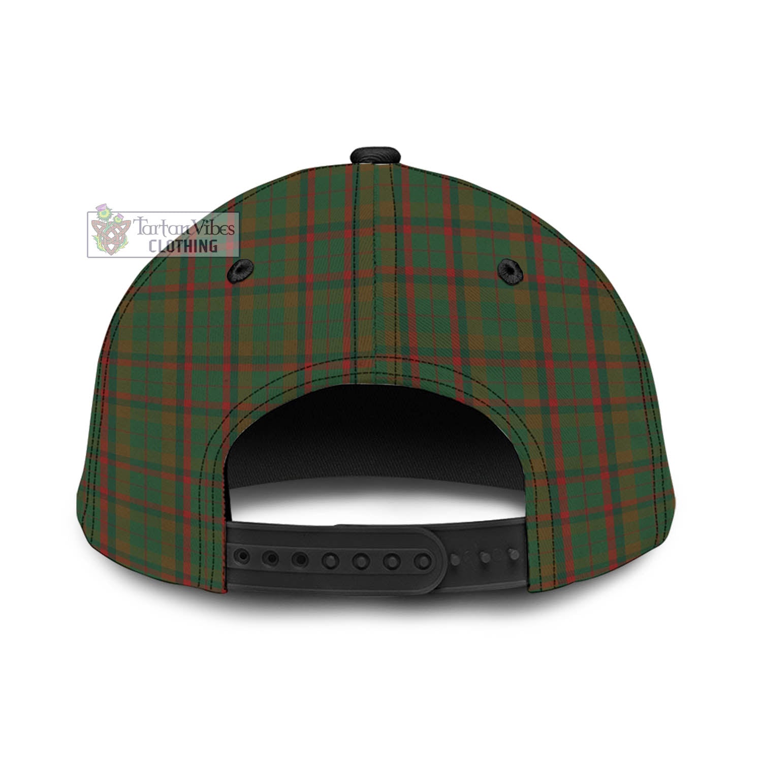 Tartan Vibes Clothing MacCracken Hunting Tartan Classic Cap with Family Crest In Me Style