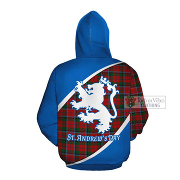 MacCracken (McCracken) Family Crest Tartan Cotton Hoodie Celebrate Saint Andrew's Day in Style Pullover Hoodie - Tartan Vibes Clothing