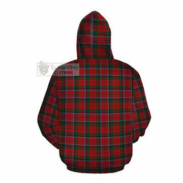 MacCracken (McCracken) Tartan Cotton Hoodie with Family Crest DNA In Me Style Pullover Hoodie - Tartan Vibes Clothing
