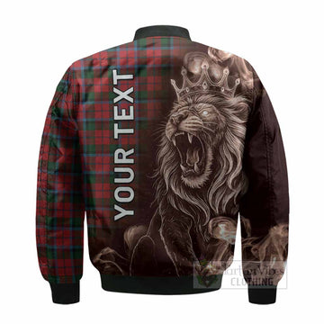 MacCracken (McCracken) Tartan Bomber Jacket Roaring Lion Heritage