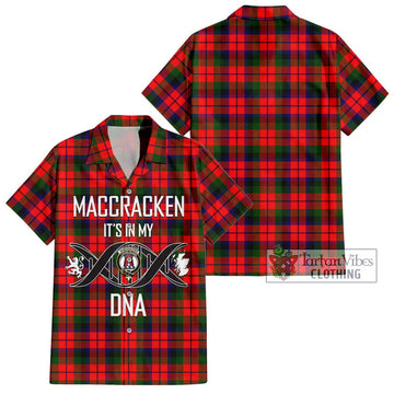 MacCracken Modern Tartan Hawaiian Shirt with Family Crest DNA In Me Style Kid - Tartan Vibes Clothing
