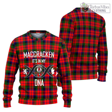 MacCracken Modern Tartan Ugly Sweater with Family Crest DNA In Me Style Unisex - Tartan Vibes Clothing