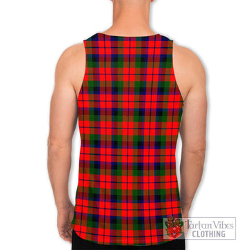MacCracken Modern Tartan Men's Tank Top with Family Crest DNA In Me Style - Tartan Vibes Clothing