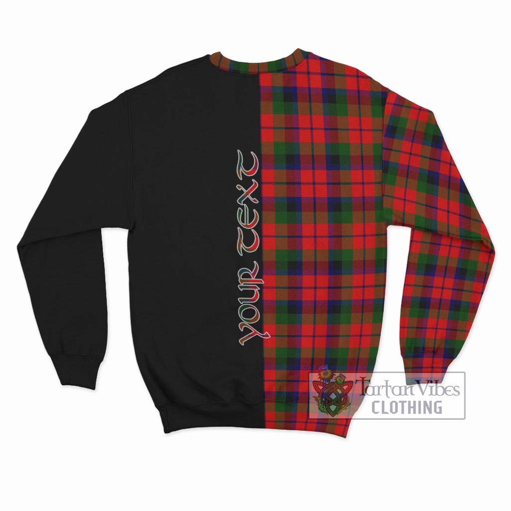 MacCracken Modern Tartan Sweatshirt with Family Crest and Half Of Me Style - Tartan Vibes Clothing