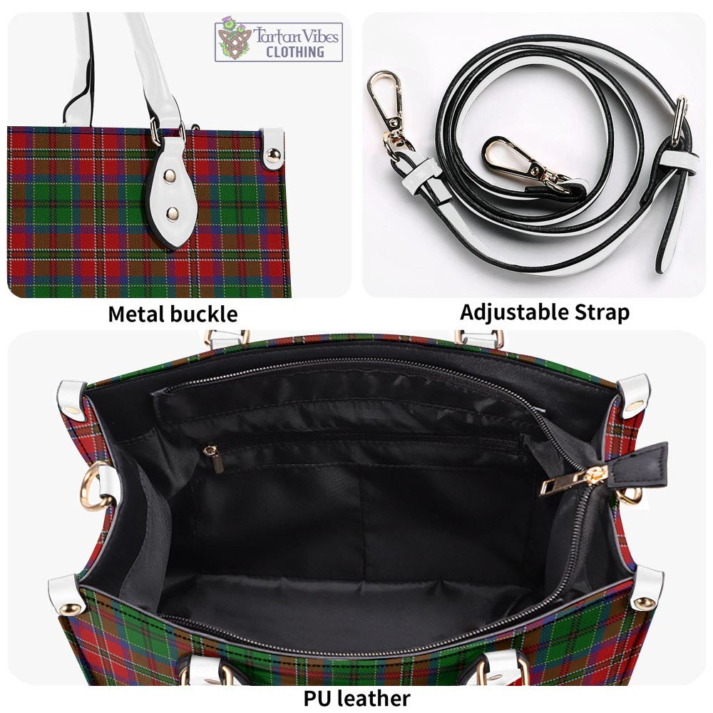 Tartan Vibes Clothing MacCulloch Tartan Luxury Leather Handbags