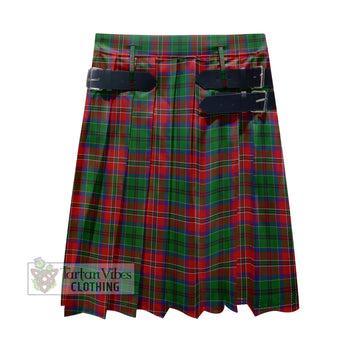 MacCulloch Tartan Men's Pleated Skirt - Fashion Casual Retro Scottish Kilt Style