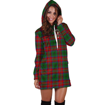 MacCulloch (McCulloch) Tartan Hoodie Dress with Family Crest - Tartan Vibes Clothing