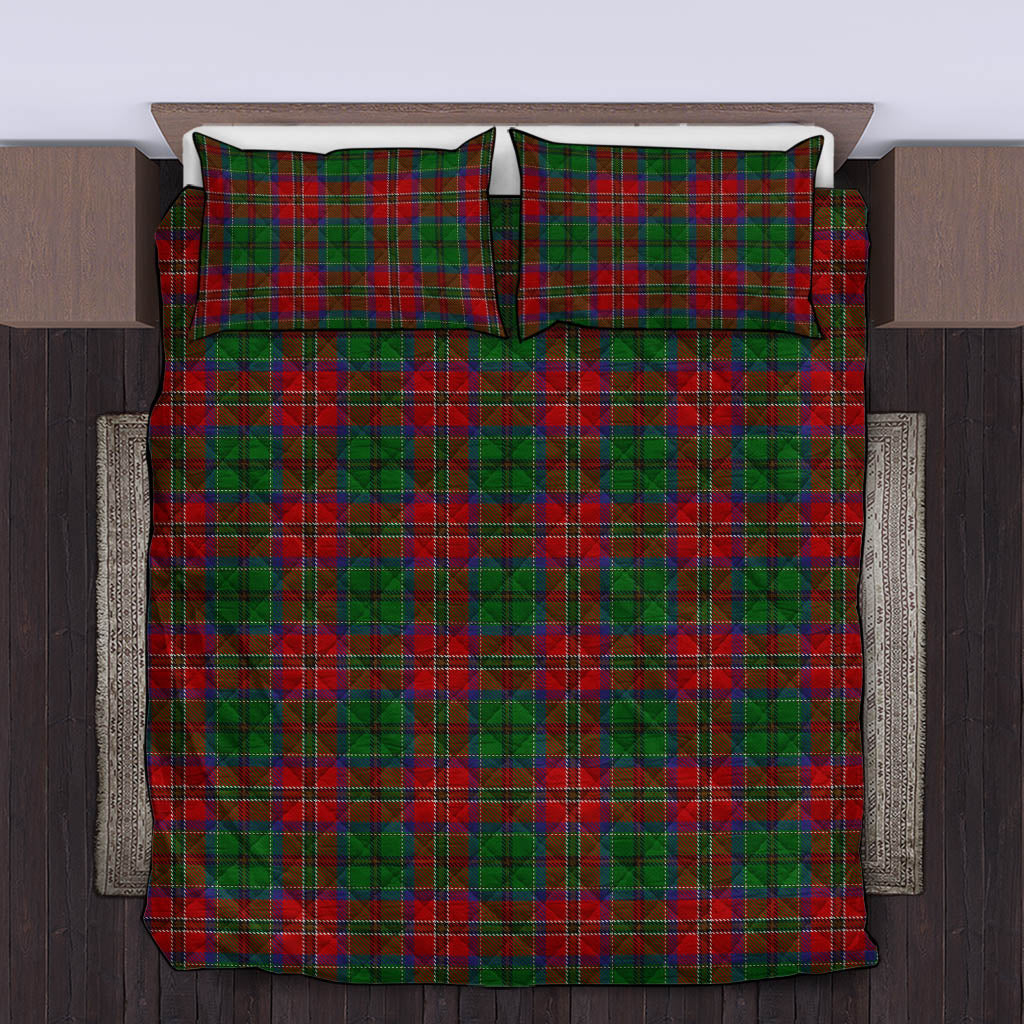 MacCulloch (McCulloch) Tartan Quilt Bed Set King - Tartan Vibes Clothing