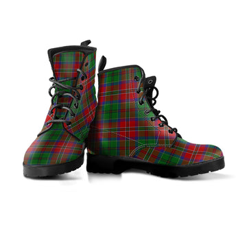 MacCulloch Tartan Leather Boots