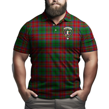 MacCulloch Tartan Men's Polo Shirt with Family Crest