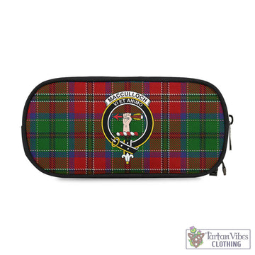 MacCulloch (McCulloch) Tartan Pen and Pencil Case with Family Crest